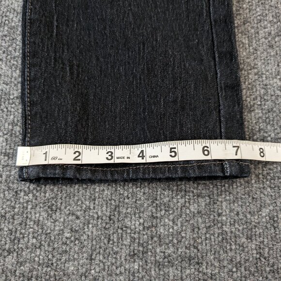 WXYZ Jeans Men's 36x32 (36x29.5) Nomad Slim Fit Black Pockets Zip Button‎ - Picture 16 of 16